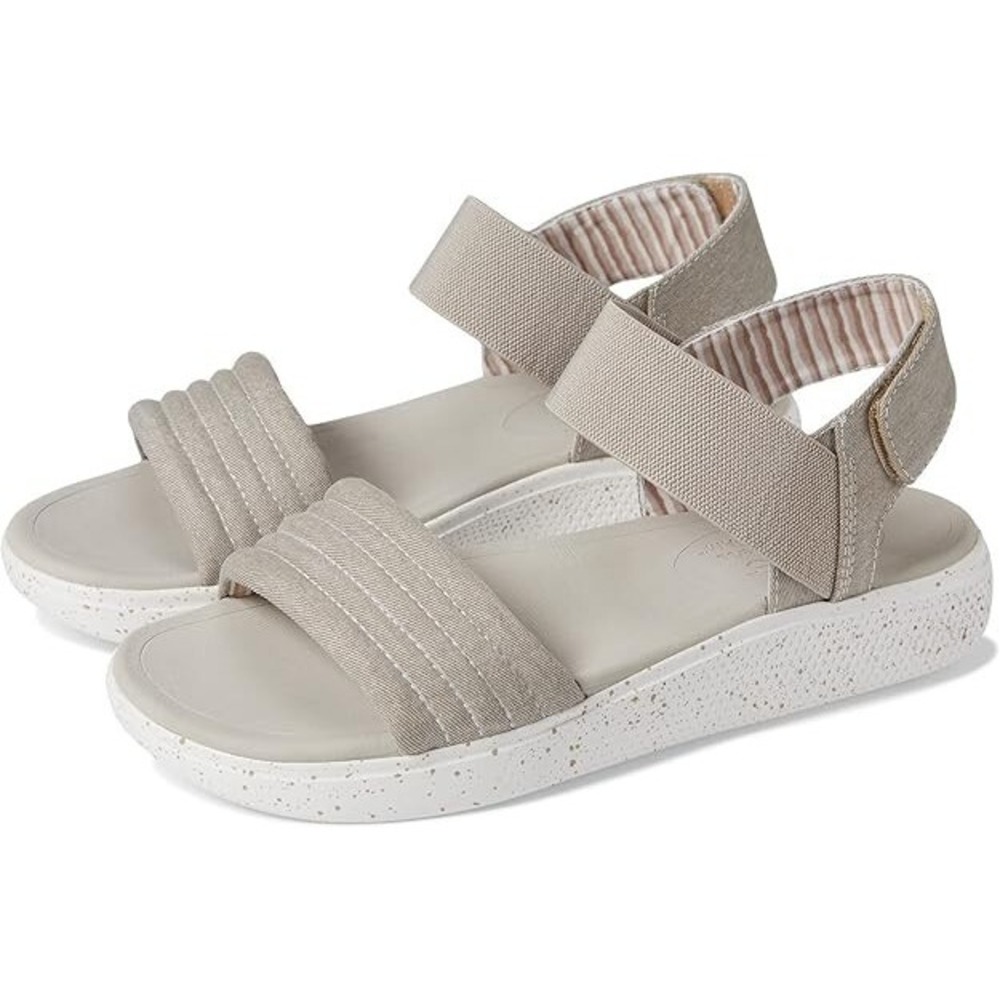 Bobs From Skechers Summer Skipper Sandals in‎ Taupe Vegan Women's Size 10 NEW